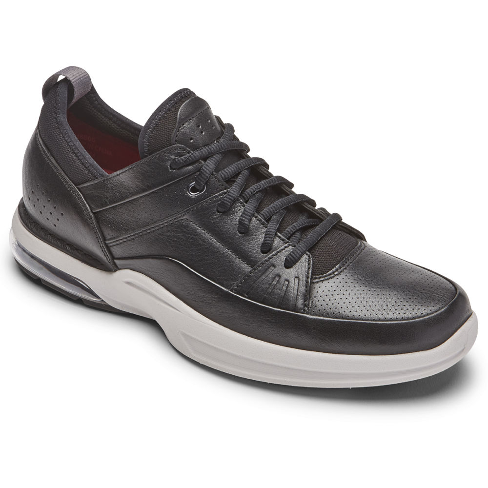 Rockport Mens Howe Street Lace Up - Sneakers Black - DGK498127